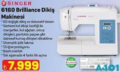 SİNGER 6160 BRİLLİANCE DİKİŞ MAKİNESİ